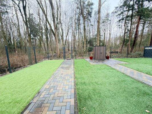 Garten Zugang zum Wald