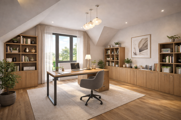 Beispiel Arbeitszimmer