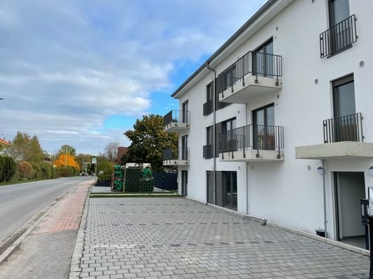 Ansicht von der Thermalbadstraße