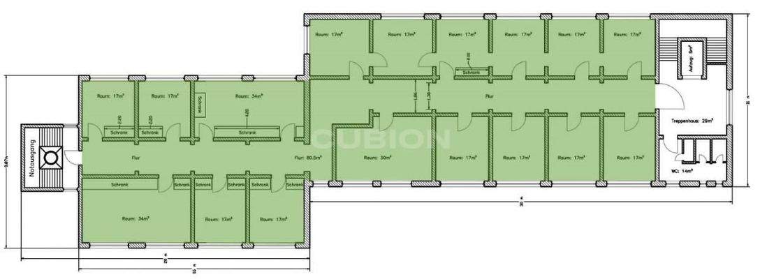 Haus 1, 1. Obergeschoss