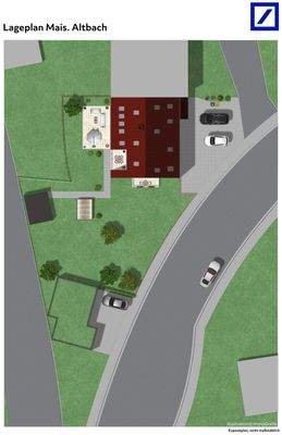 Lageplan Mais. Altbach