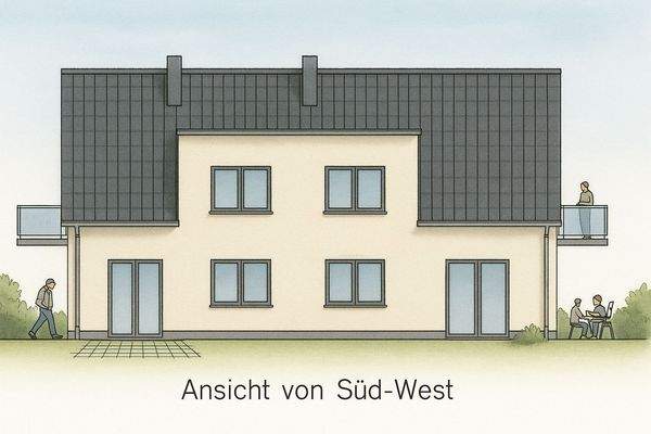 Ansicht Süd-West