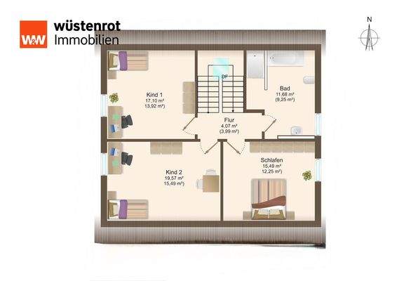 OG Exposé grafischer Grundriss