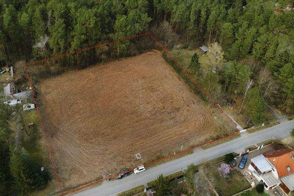 Grundstück von Oben