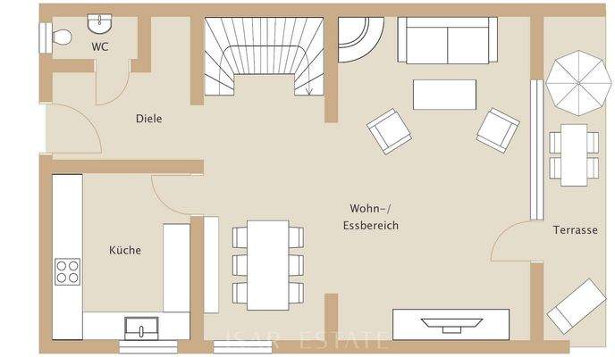 Grundriss Erdgeschoss