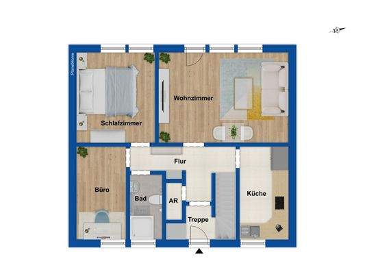 Grundriss Erdgeschoss