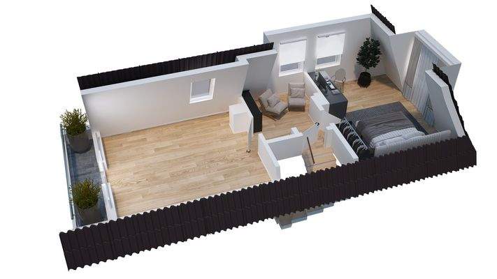 Grundriss Dachgeschoss