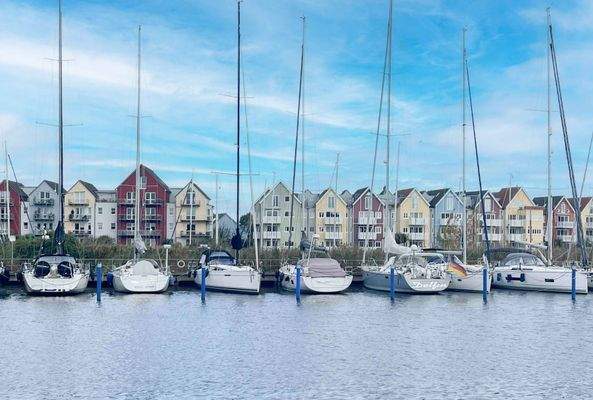 Hausansicht vom Ryk-Ufer