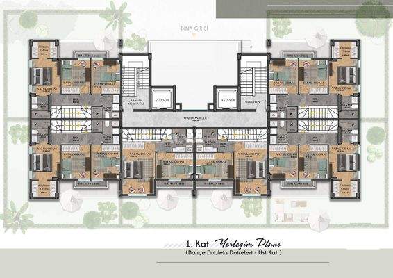 Flats in Complex with Ideal Location Antalya Altintas