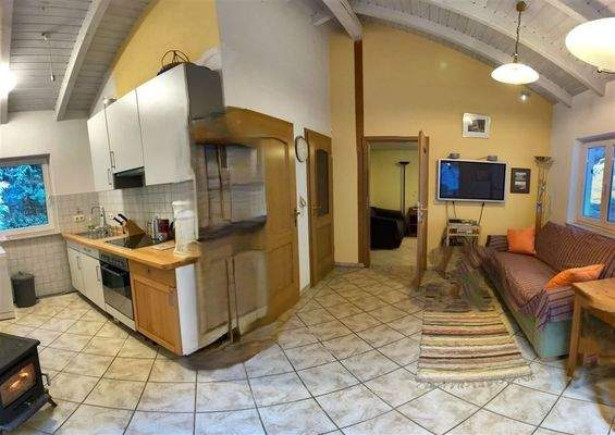 Küche Wohnen EG Gästehaus