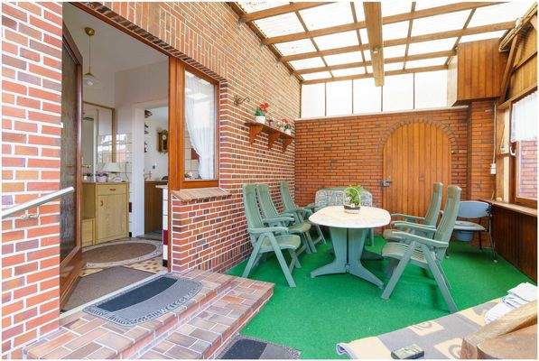 Überdachte Terrasse