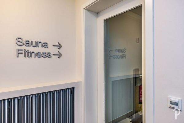 Zugang Sauna und Fitness