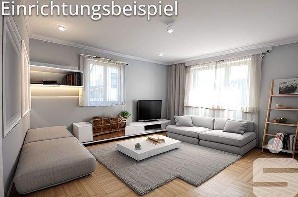 Wohnzimmer im Erdgeschoss