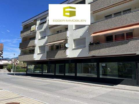 Bürs Ladenlokale, Ladenflächen 