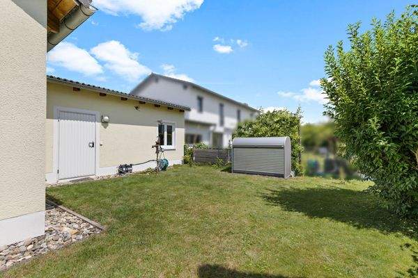 Garten auf der Südost-Seite