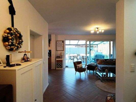 Wonbereich mit Terrasse