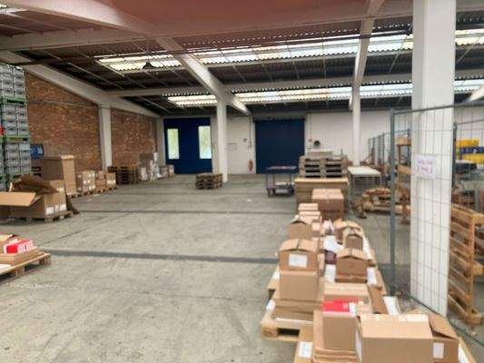 Blick in die Halle 2 