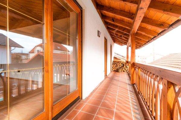 Balkon (vom Schlafzimmer)