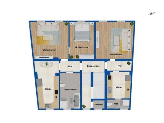 Grundriss 2.Obergeschoss