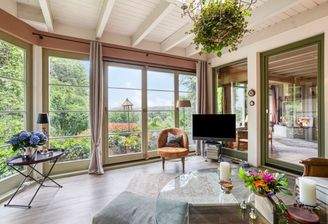 Wintergarten Ausblick