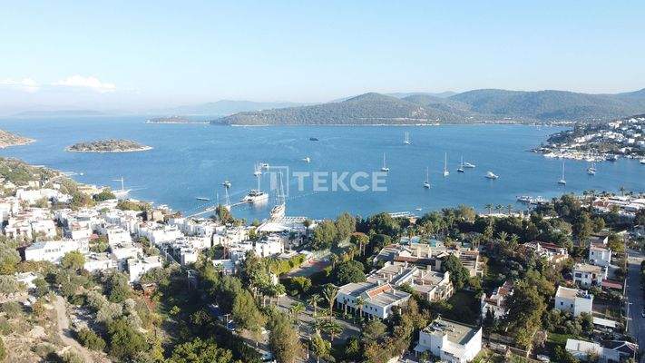Sea View Detached House with Spacious Terrace in Bodrum