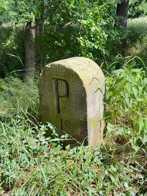 Historischer Grenzstein