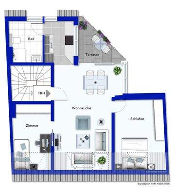 Wohnung - Dachgeschoss