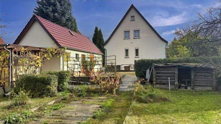 Blick aus dem Garten