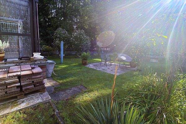 Sitzbereich im Garten