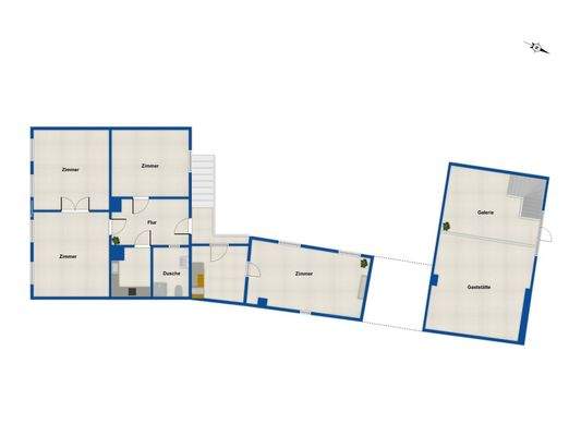 Grundriss Obergeschoss