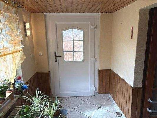 Eingangsbereich Haus