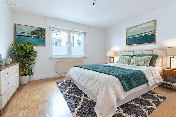 Schlafzimmer Virtual Staging 