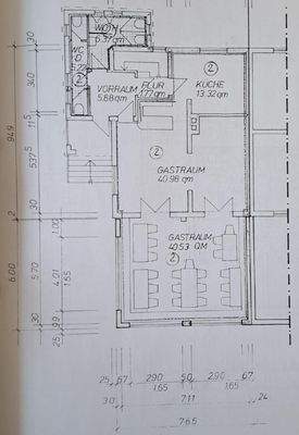 Grundriss - Erdgeschoss (Gewerbeeinheit)