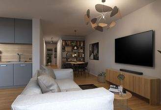 Visualisierung Wohnzimmer