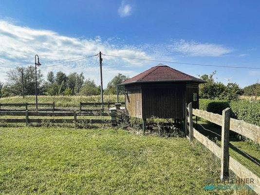 Grundstück komplett eingefriedet