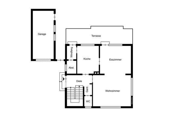 Grundriss Erdgeschoss