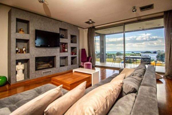 Kreta, Agios Onoufrios: Neu erbaute Villa mit perfektem Meerblick zu verkaufen