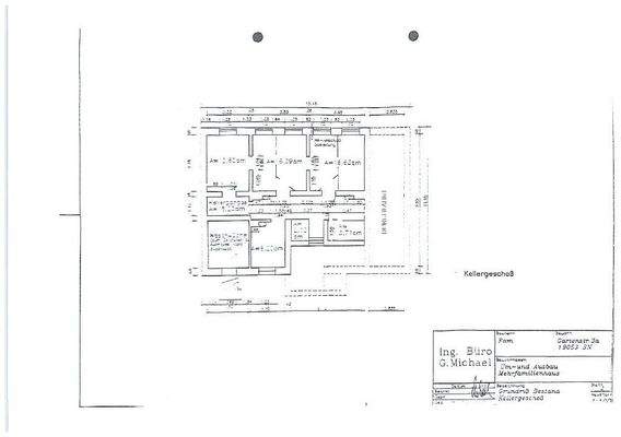Grundriss Kellergeschoss