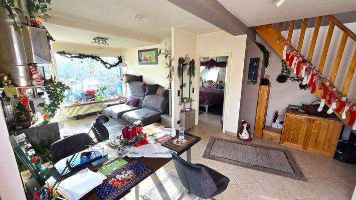 Wohn-Essbereich Schlafzimmer