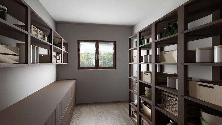 Hauswirtschaftsraum visualisiert