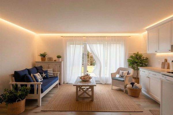 Wohnzimmer - (KI generiert)