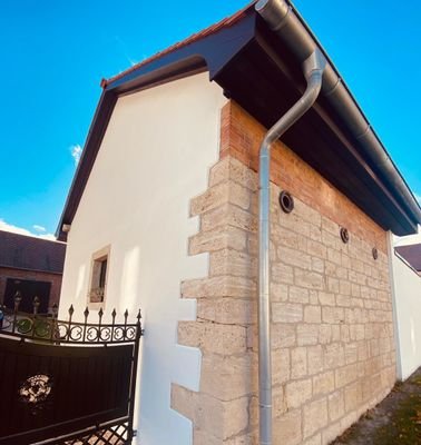 Einladende Straßenfront