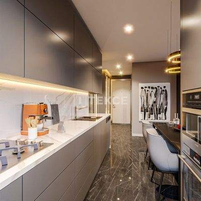 Apartments with Sea and City Views in Mezitli Mersin