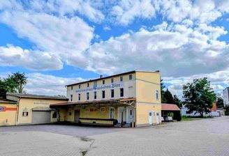 Ansicht des Wohn- und Geschäftshaus