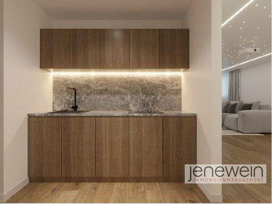 Untergeschoß--Visualisierung Küche 