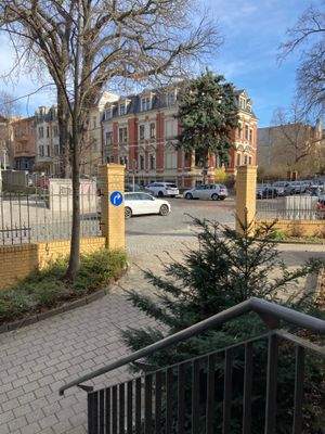 Blick vom Hauseingang