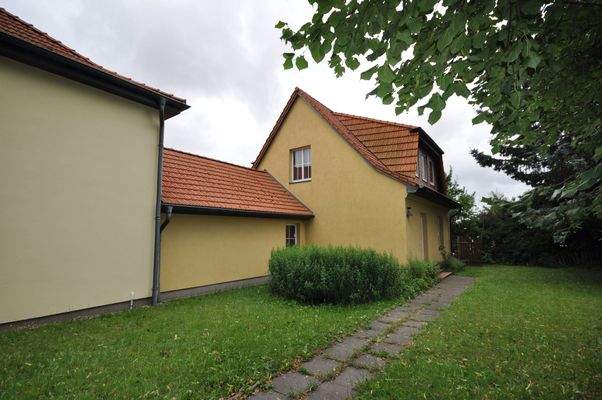 beide Häuser mit Zwischenbau