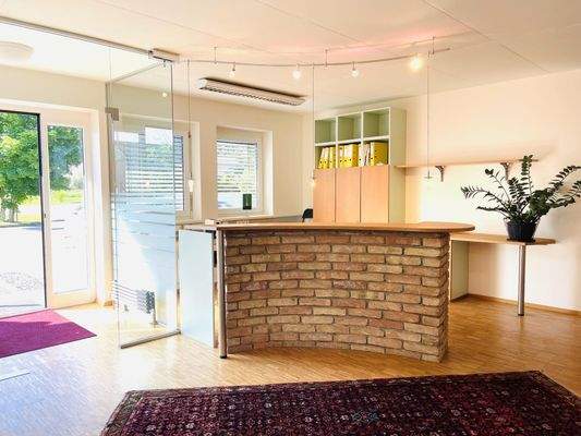 Der  Eingangsbereich,