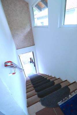 Treppe zur  2. OG ( Maisonette)
