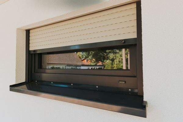 farbige Kunststofffenster